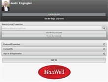 Tablet Screenshot of justedge.ca